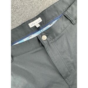 Peter Millar Crown Sport eb66 Men's Sz. 42x32 Black Golf Performance Pants $168